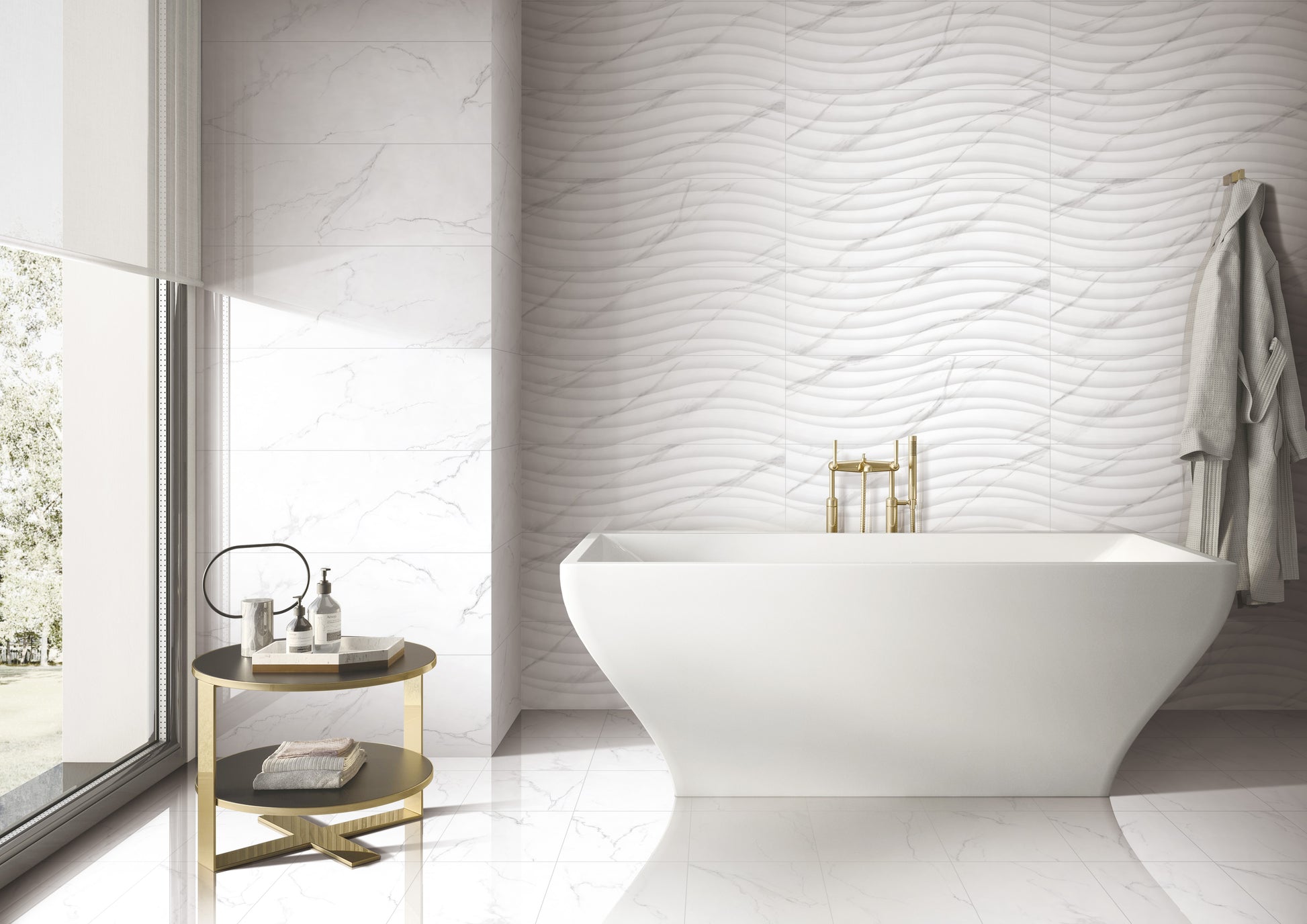 PARED ONDAS CLASIC 93010GC 30X90