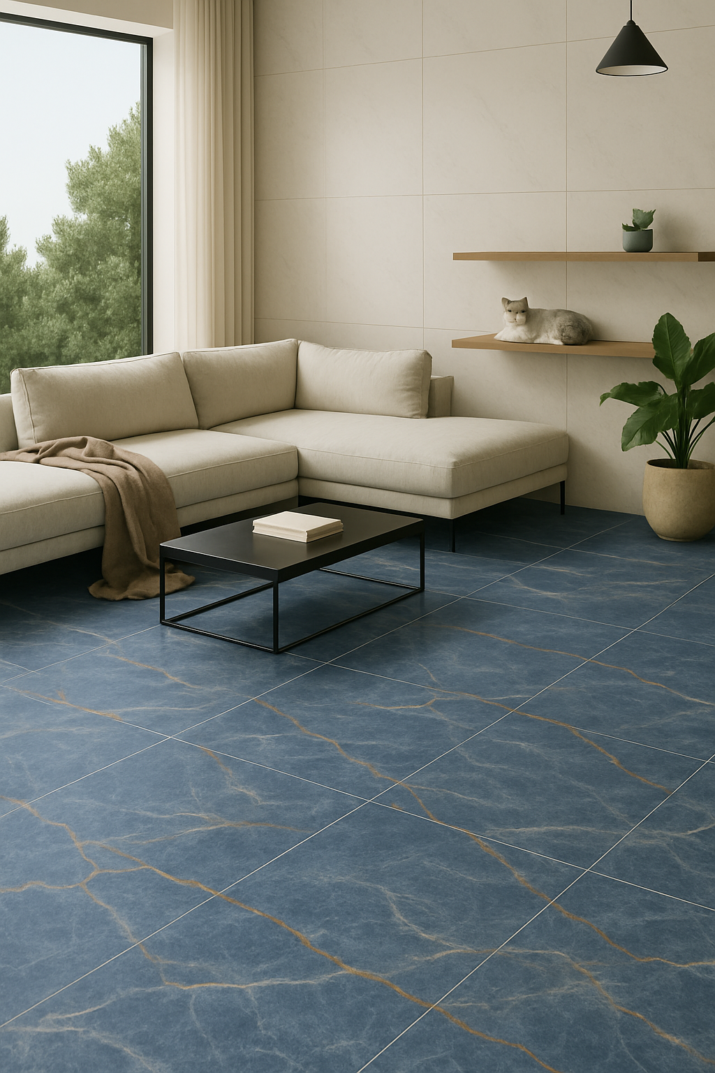 PORCELANATO JBN VEGAS BLUE  60X120