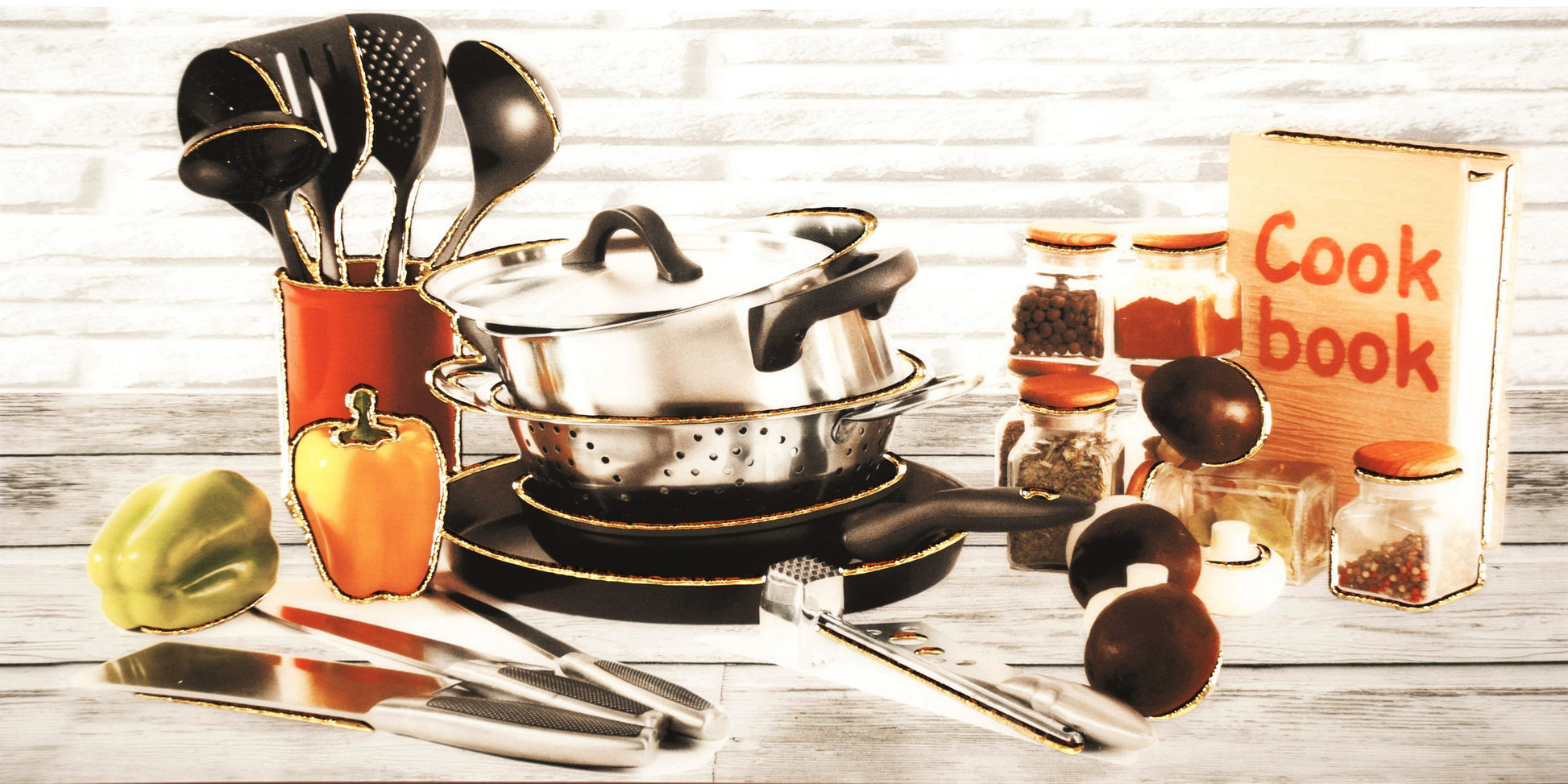 DECORADO COOKING RETRO PJ36521G 30x60