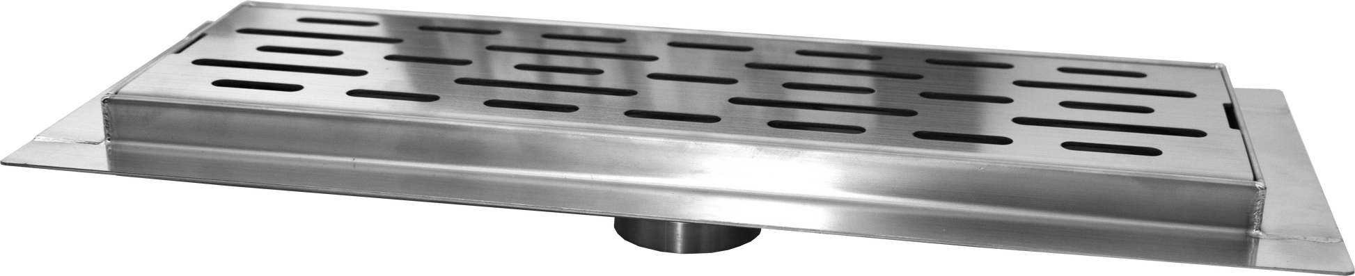 DESAGUE LINEAL 30X10 PLATA MIX