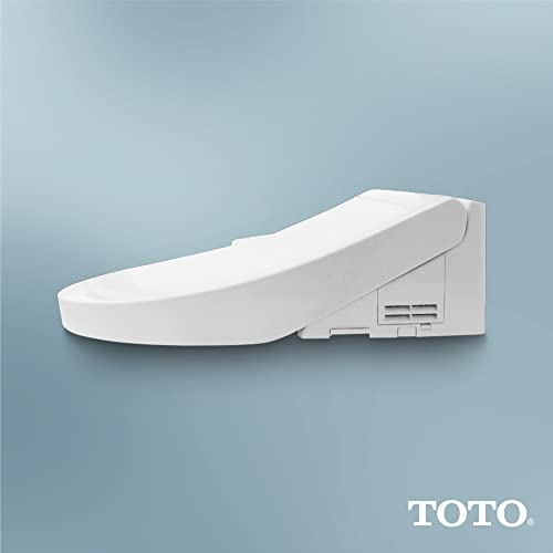 TOTO SW3074#01 WASHLET C2 Electronic Bidet Toilet Seat with PREMIST and EWATER+ Wand Cleaning, Elongated, Cotton White