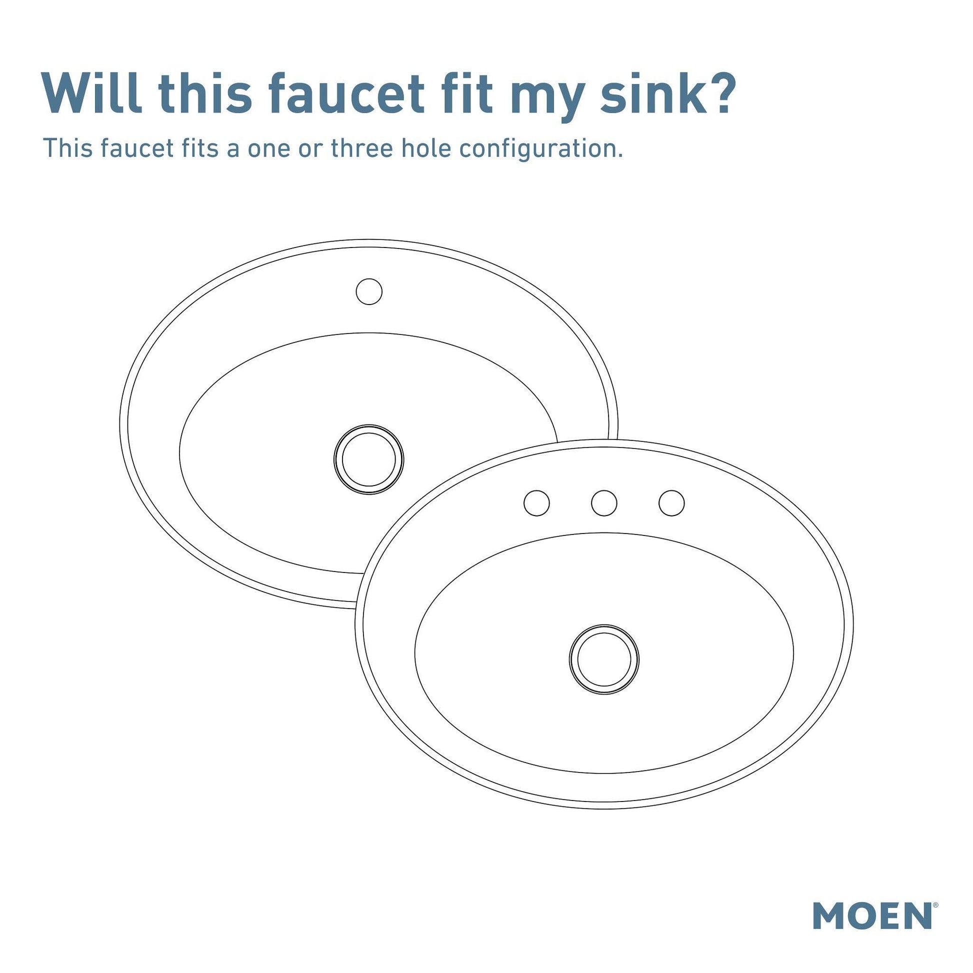 Moen Genta LX Matte Black One-Handle Modern Bathroom Sink Faucet with Optional Deckplate and Low-Arc Spout for Bath Countertop, 6702BL