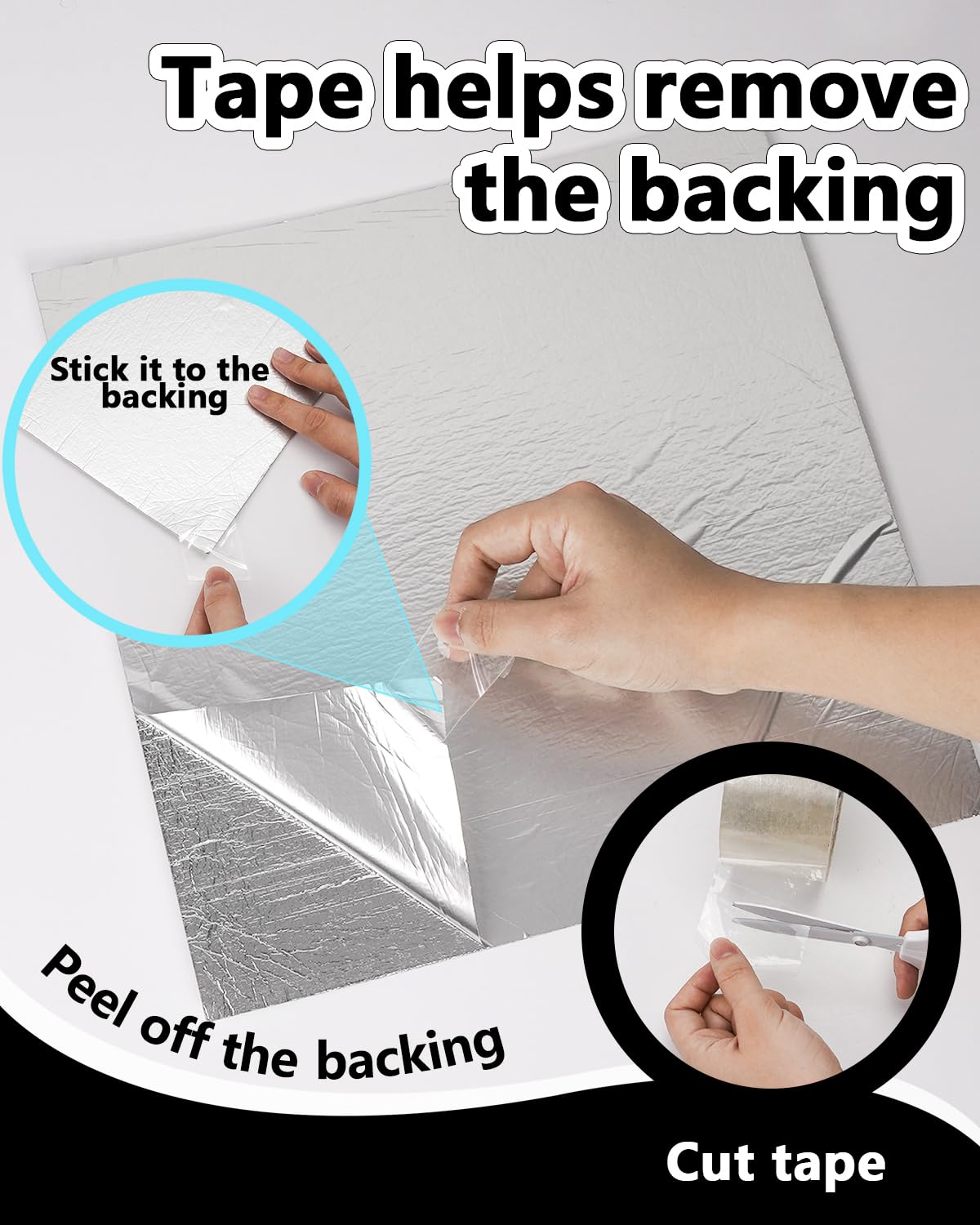 WADILE 23.6"x11.8" Waterproof Marble Peel and Stick Wall Panels Marble Tile PVC Backsplash Tiles for Kitchen, Bathroom, Living Room, Bedroom 10 Pack White