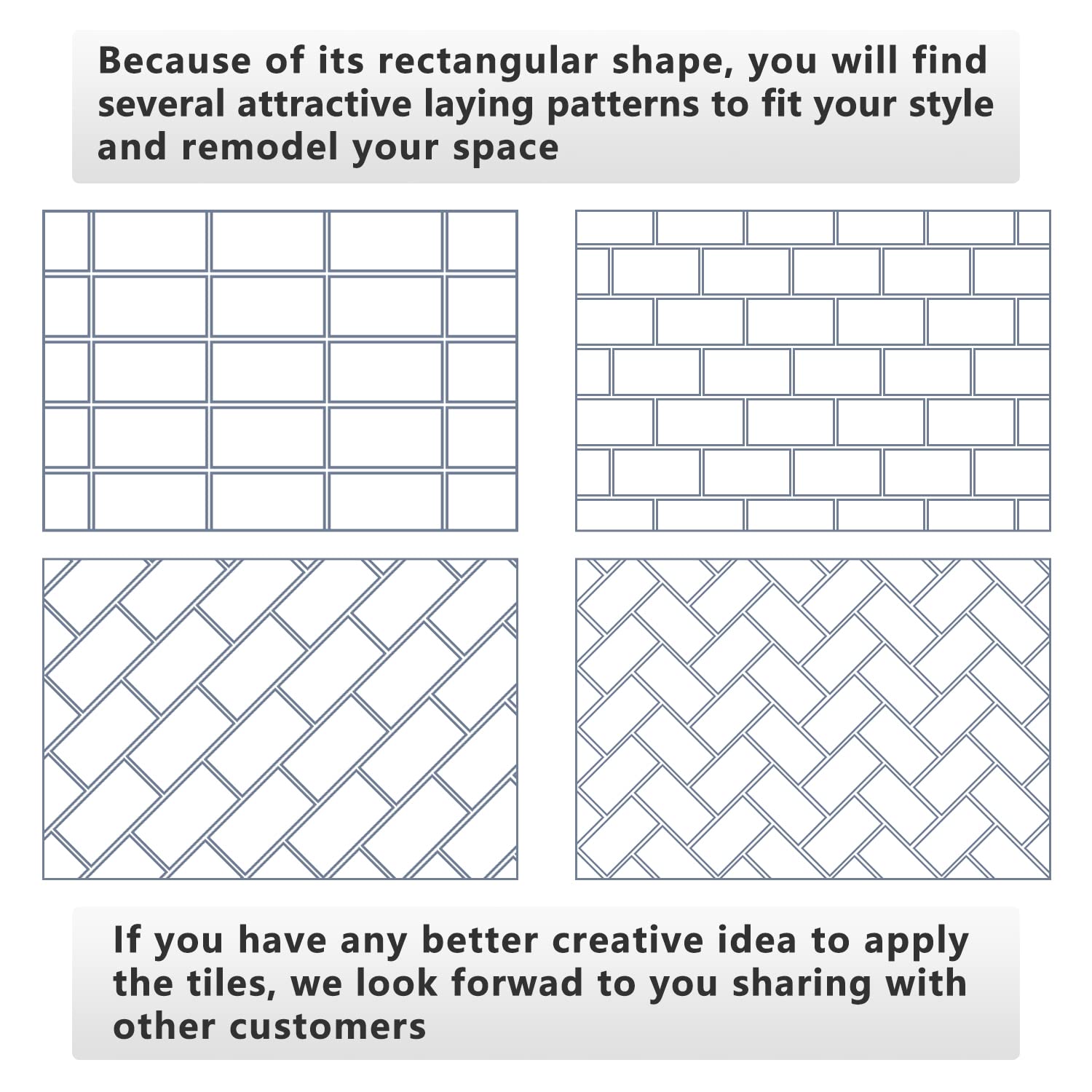STICKGOO 100-Pieces Peel and Stick Backsplash, 3" x 6" PVC Wall Tile, Marble White Stick on Backsplash for Kitchen/Bathroom/Fireplace