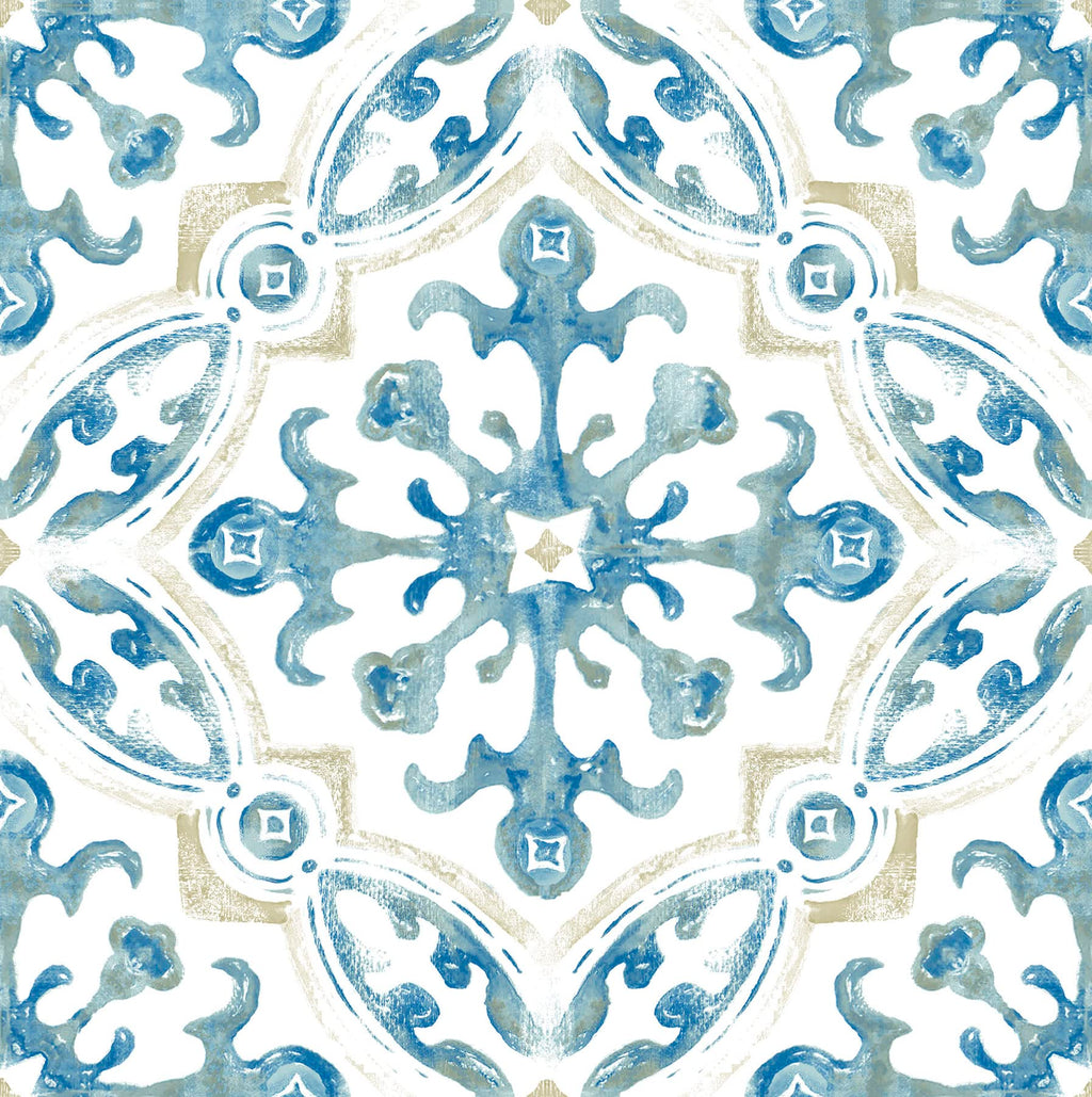 FloorPops 12-in by 12-in Tuscan Peel and Stick Floor Tiles (10 Tiles), (10 sq.ft./Carton)