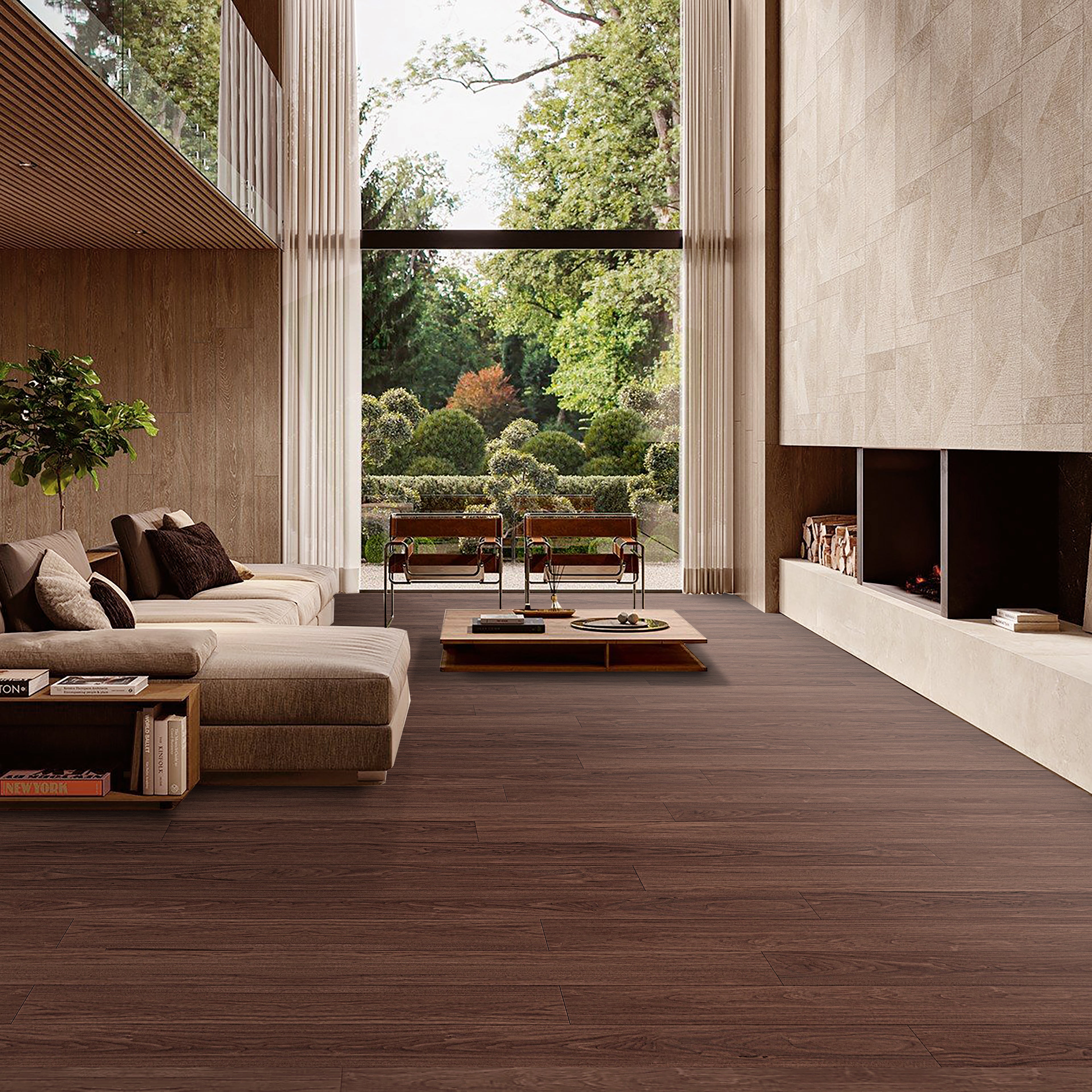 PISO SPC WALNUT OAK 18X122