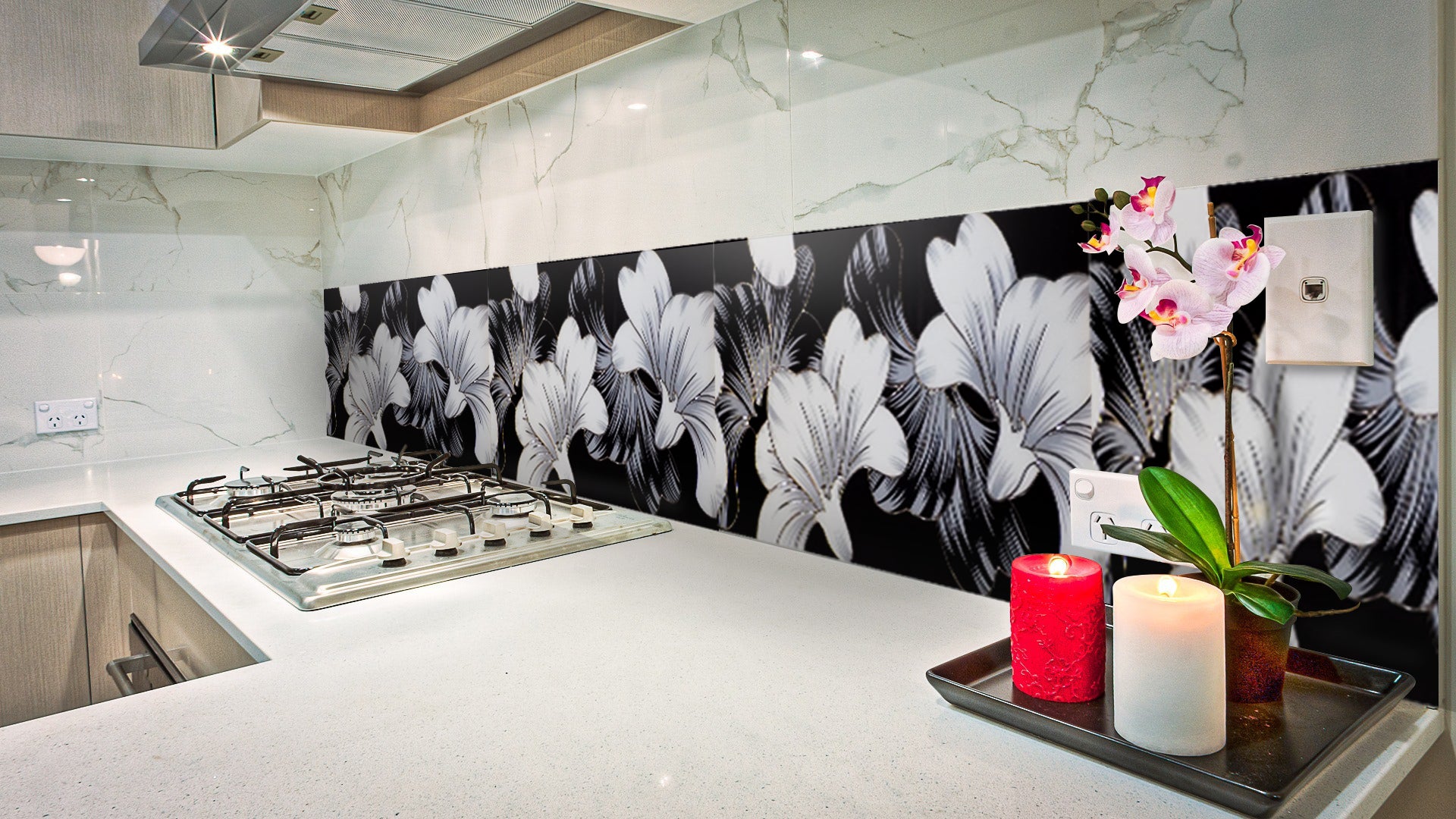 DECORADO PJ36313V DALIA NEGRO 30X60